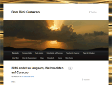 Tablet Screenshot of curacao-inside.com
